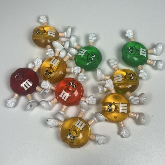 M&M MM Christmas Lights String Light Covers 1990s Lot of 9 - Picture 1 of 4